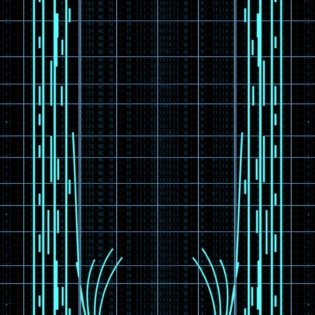 Abstract digital background pattern