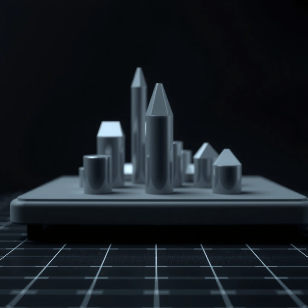 Abstract financial data grid background