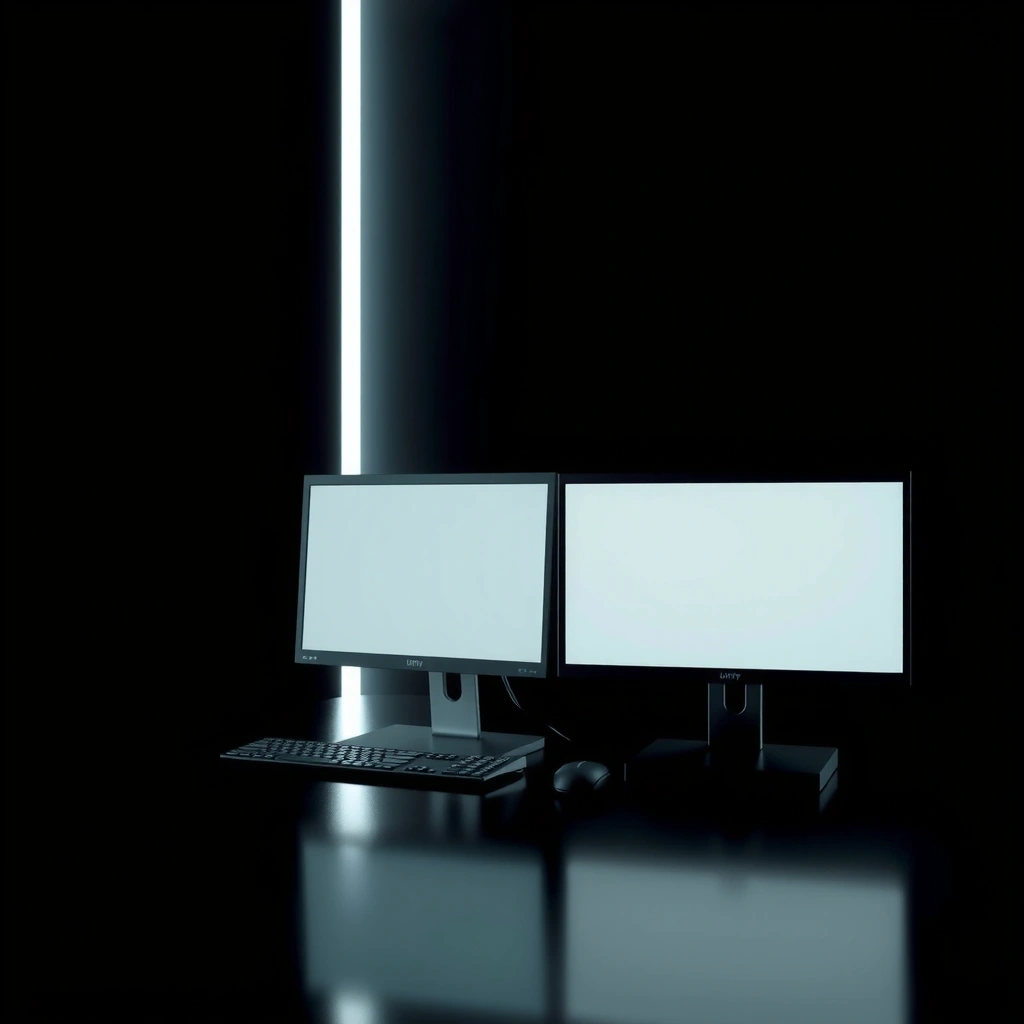 Unity workspace dual monitors